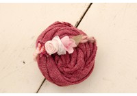 Conjunto Wrap + Headband  - Tulipa Mauve