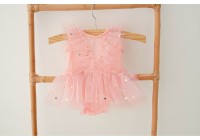 Body Estrela Rosa -  Newborn 