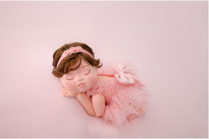 Body Estrela Rosa -  Newborn 