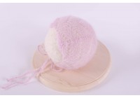 Touca Mohair Doce Rosa