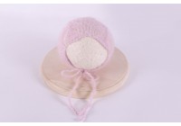 Touca Mohair Doce Rosa