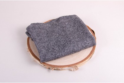 Wrap Tricot Cinza Escuro